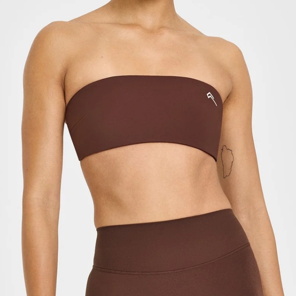 Oner Active Espresso Brown Unified Micro Bandeau Bralette